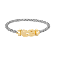 [Luna Brilliance]CHANCE LARGE 8 FIGURE BUCKLE NO DIAMOND BRACELET GOLD