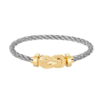 [Luna Brilliance]CHANCE LARGE 8 FIGURE BUCKLE NO DIAMOND BRACELET GOLD