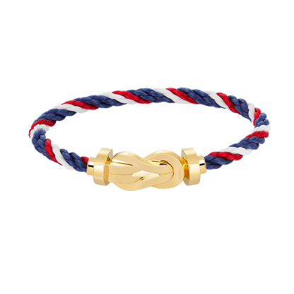 [Luna Brilliance]CHANCE LARGE 8 FIGURE BUCKLE NO DIAMOND BRACELET GOLD