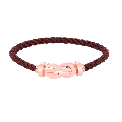 [Luna Brilliance]CHANCE LARGE 8 FIGURE BUCKLE NO DIAMOND BRACELET ROSE GOLD