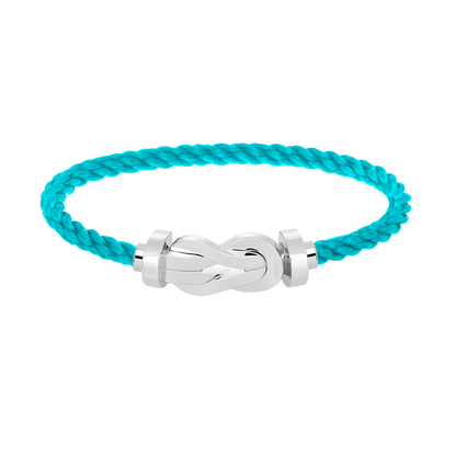 [Luna Brilliance]CHANCE LARGE 8 FIGURE BUCKLE NO DIAMOND BRACELET SILVER