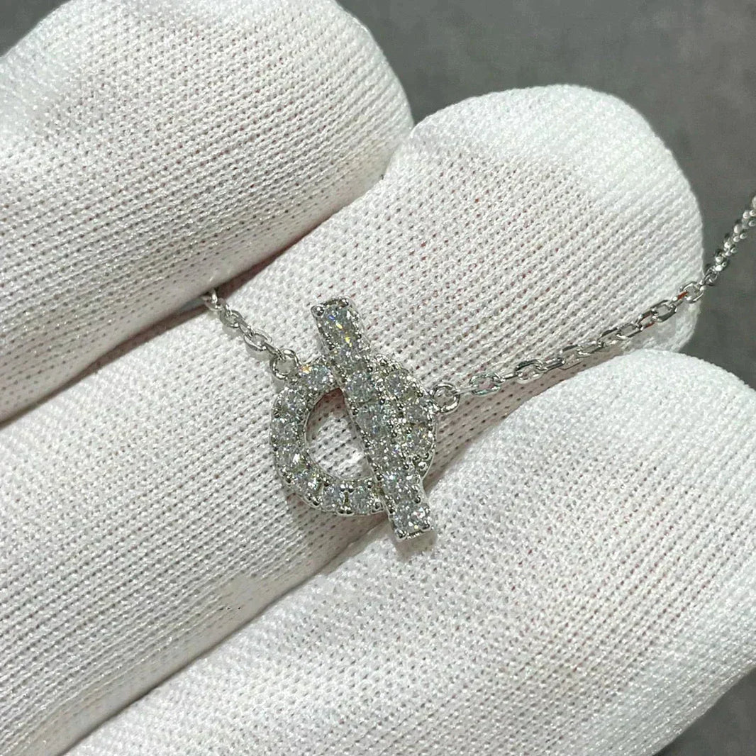 [Luna Brilliance]ECHAPEE NECKLACE DIAMOND