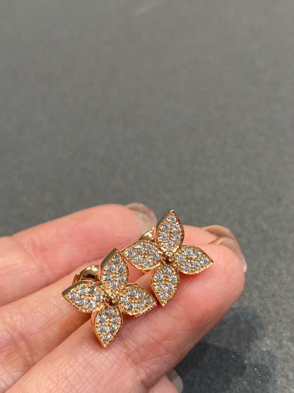 [Luna Brilliance]STAR DIAMOND EARRINGS