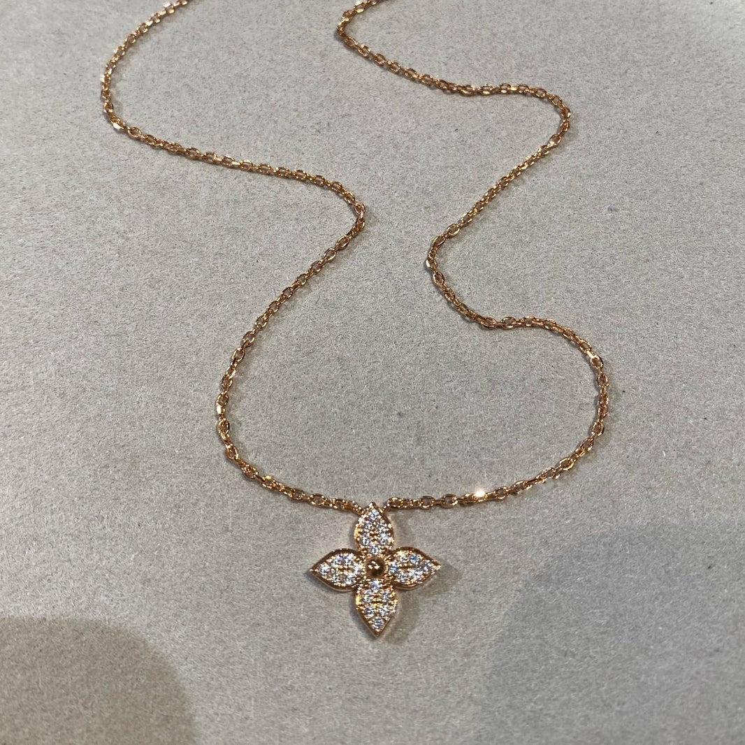 [Luna Brilliance]STAR DIAMOND NECKALCE