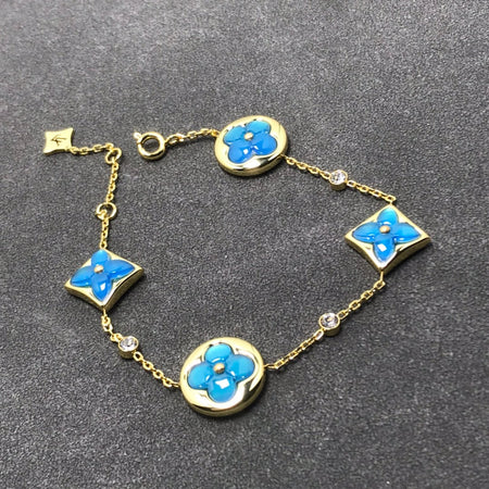 [Luna Brilliance]STAR AND SUN TURQUOISE 4 MOTIFS 3 DIAMONDS