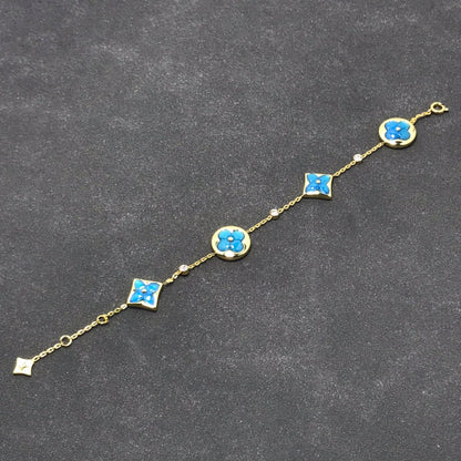 [Luna Brilliance]STAR AND SUN TURQUOISE 4 MOTIFS 3 DIAMONDS