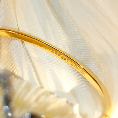 [Luna Brilliance]VOLTE UPSITE DOWN GOLD DIAMOND BRACELET