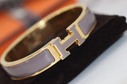 [Luna Brilliance]H BRACELET 12MM BROWN