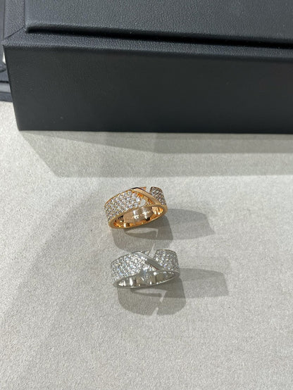 [Luna Brilliance]LIENS EVIDENCE  DIAMOND PAVED RING