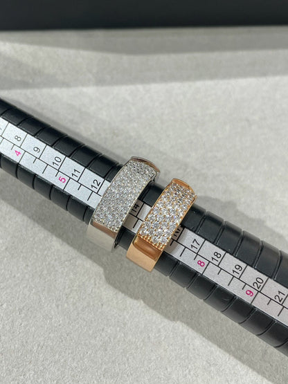 [Luna Brilliance]LIENS EVIDENCE  DIAMOND PAVED RING