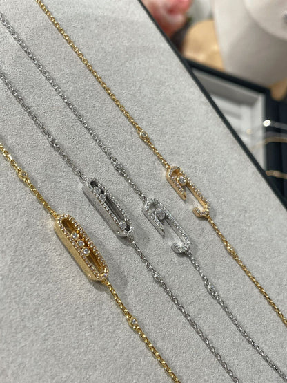 [Luna Brilliance]BABY MOVE DIAMOND BRACELET