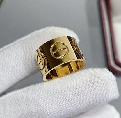 [Luna Brilliance] LOVE 11MM LARGE RING