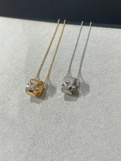 [Luna Brilliance]LIENS EVIDENCE DIAMOND NECKLACE