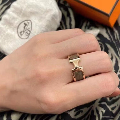[Luna Brilliance]OLYMPE PINK GOLD RING