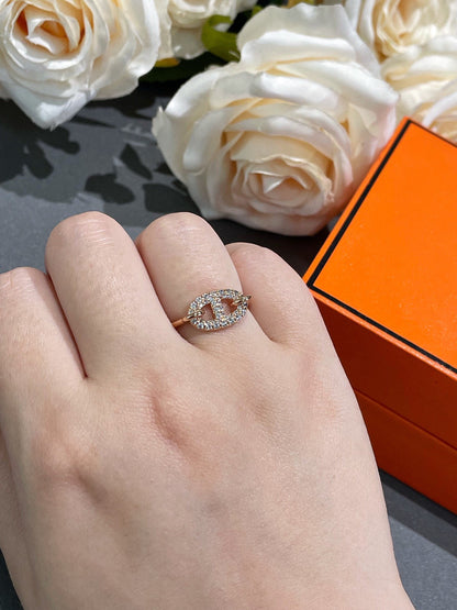 [Luna Brilliance]RONDE SMALL DIAMOND RING