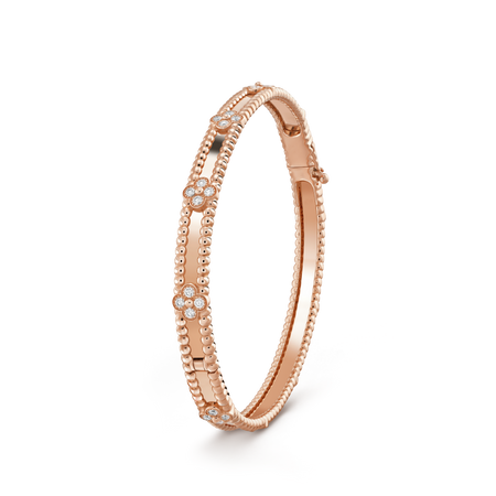 [Luna Brilliance]CLOVER BRACELET 4MM DIAMONDS