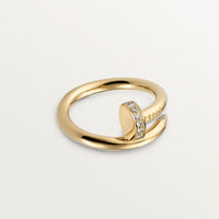 [Luna Brilliance] JUSTE RING 2.6MM HALF DIAMOND