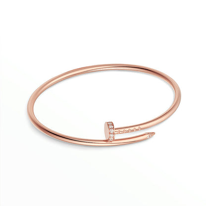 [Luna Brilliance] JUSTE BRACELET 2.5MM DIAMONDS