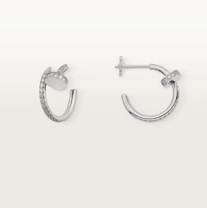 [Luna Brilliance] JUSTE FULL DIAMOND SMALL EARRINGS