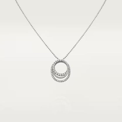 [Luna Brilliance] ETINCELLE  FULL DIAMOND NECKLACE