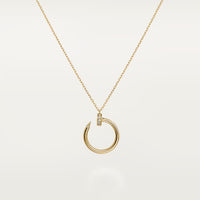 [Luna Brilliance] JUSTE NECKLACE HALF DIAMOND