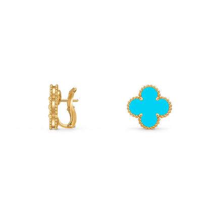 [Luna Brilliance]CLOVER 15MM MOP EARRINGS COLLECTION