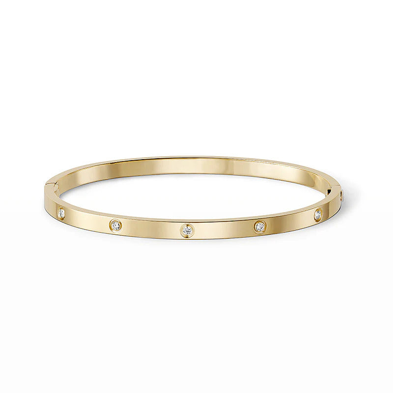[Luna Brilliance] LOVE BRACELET 3.65MM 10 DIAMONDS