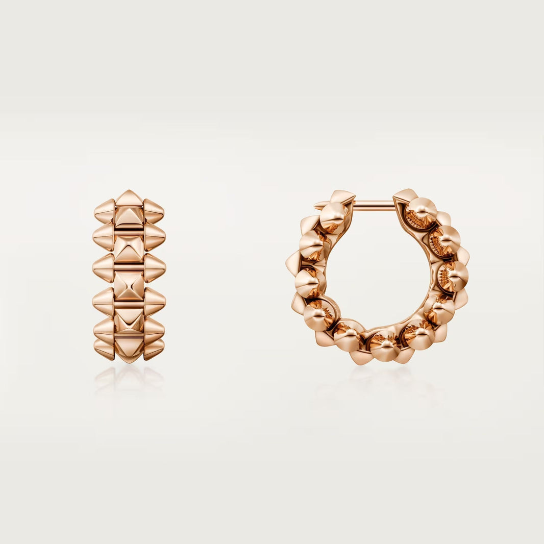 [Luna Brilliance] CLASH MINI HOOP EARRINGS