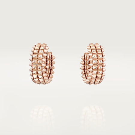 [Luna Brilliance] CLASH 9.2MM DOUBLE ROW EARRINGS