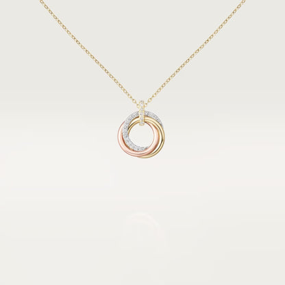 [Luna Brilliance] TRINITY SMALL NECKLACE