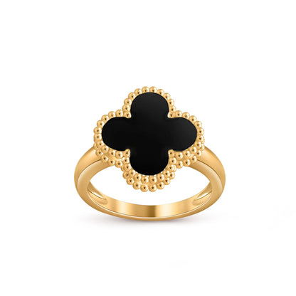 [Luna Brilliance]CLOVER RING GOLD COLLECTION