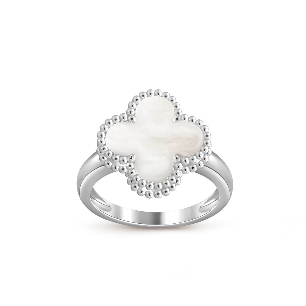 [Luna Brilliance]CLOVER SILVER RING COLLECTION