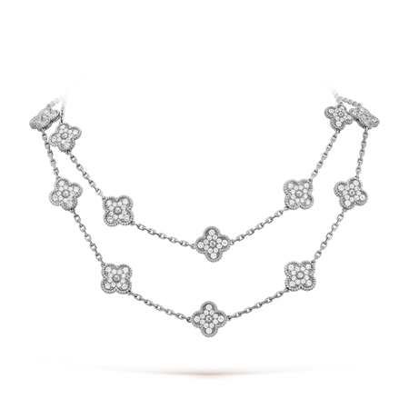 [Luna Brilliance]CLOVER 20 MOTIFS DIAMOND SILVER