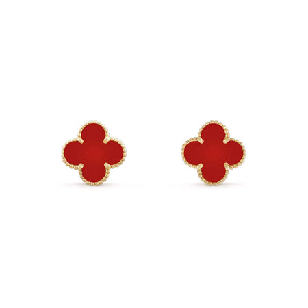 [Luna Brilliance]CLOVER 15MM EARRINGS COLLECTION