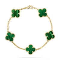 [Luna Brilliance]Clover 5 Motifs  Duo Bracelet Stack Set