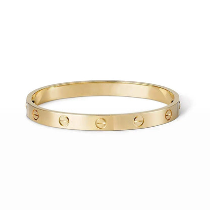 [Luna Brilliance] LOVE Classic & JUSTE Diamond Bracelet Stack Set