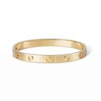 [Luna Brilliance] LOVE Classic & JUSTE Diamond Bracelet Stack Set