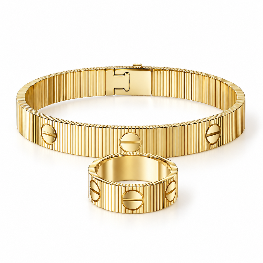 [Luna Brilliance]Love Unlimited Bracelet & Ring Set