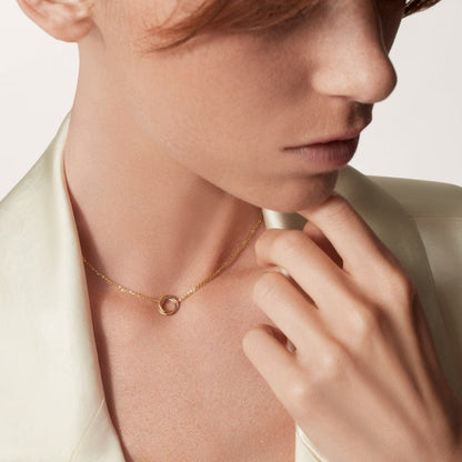 [Luna Brilliance] TRINITY MINI NECKLACE