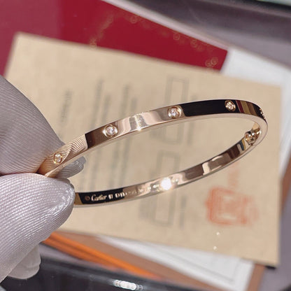 [Luna Brilliance] LOVE BRACELET 3.65MM 10 DIAMONDS