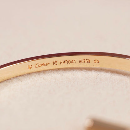 [Luna Brilliance] LOVE BRACELET 3.65MM 6 DIAMONDS