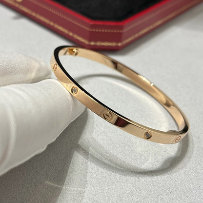 [Luna Brilliance] LOVE BRACELET 3.65MM 6 DIAMONDS