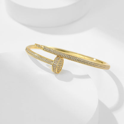 [Luna Brilliance]Love & Juste Statement Bracelet Trio Stack Set