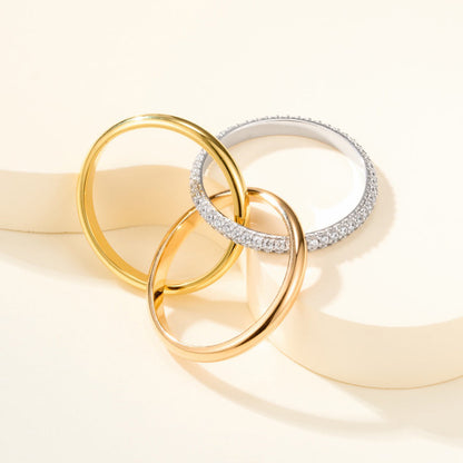 [Luna Brilliance] TRINITY 2.5MM RING COLLECTION