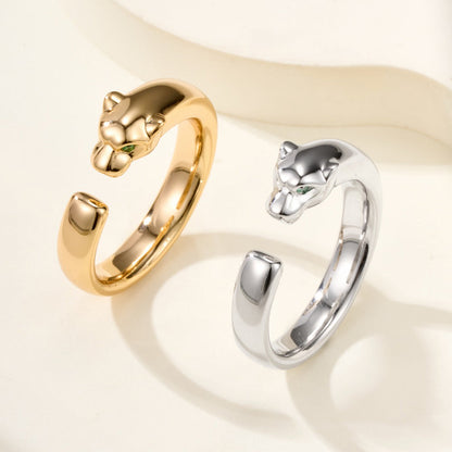 [Luna Brilliance] PANTHERE NO DIAMOND SMALL RING