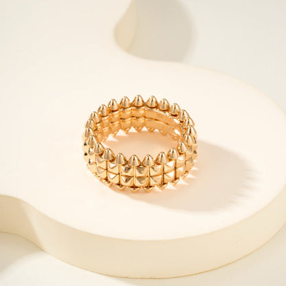 [Luna Brilliance] CLASH 9.2MM DOUBLE ROW RING
