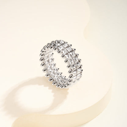 [Luna Brilliance] CLASH 9.2MM DOUBLE ROW RING
