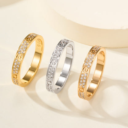 [Luna Brilliance] LOVE RING 2.65MM DIAMOND