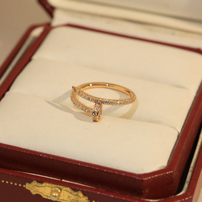 [Luna Brilliance] JUSTE 1.8MM FULL DIAMOND RING