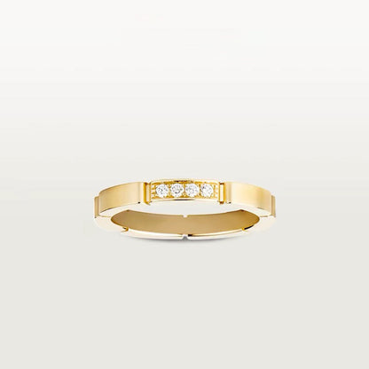 [Luna Brilliance] MAILLON PANTHERE 4 DIAMOND RING